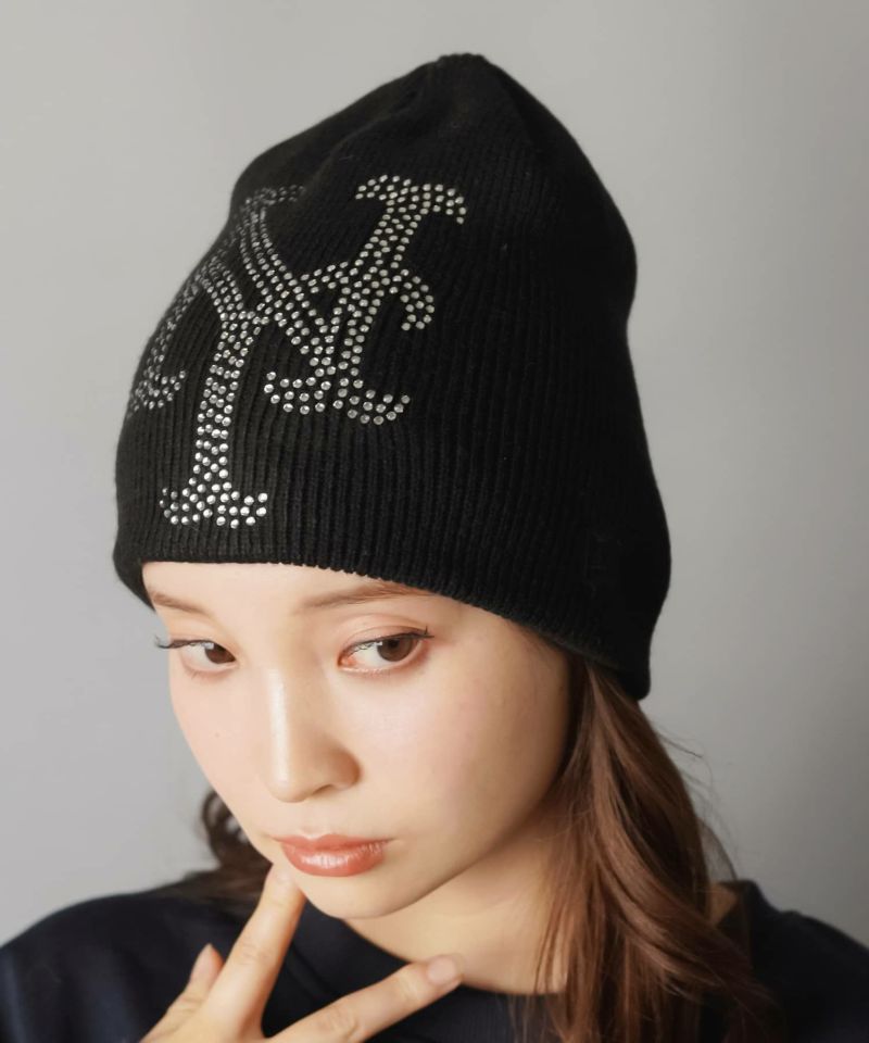 ≪NEW ERA/ニューエラ≫シングルビーニー/ニット帽/ライン