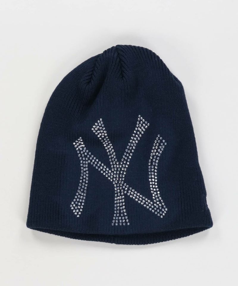 【完売品! レア!貴重】NEWERA 限定 LA ラインストーン ニット帽 完売品! レア!貴重】NEWERA 限定 LA ラインストーン ニット帽