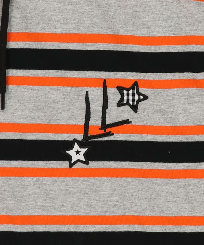 受注販売】『LIL LEAGUE × SPINNS』 フード付き ラガーシャツ | SPINNS