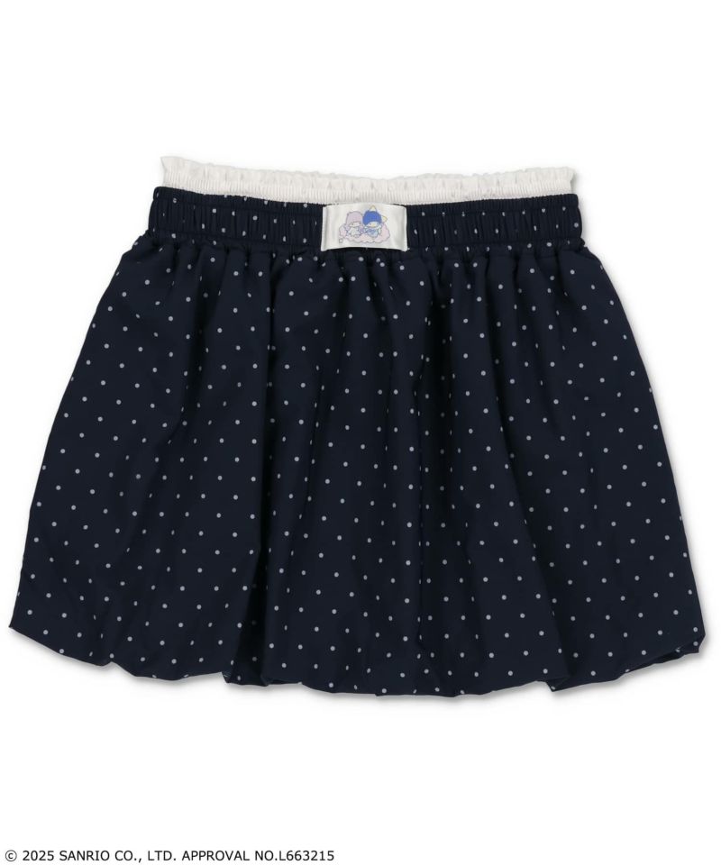 ドットxネイビー