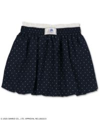 ドットxネイビー