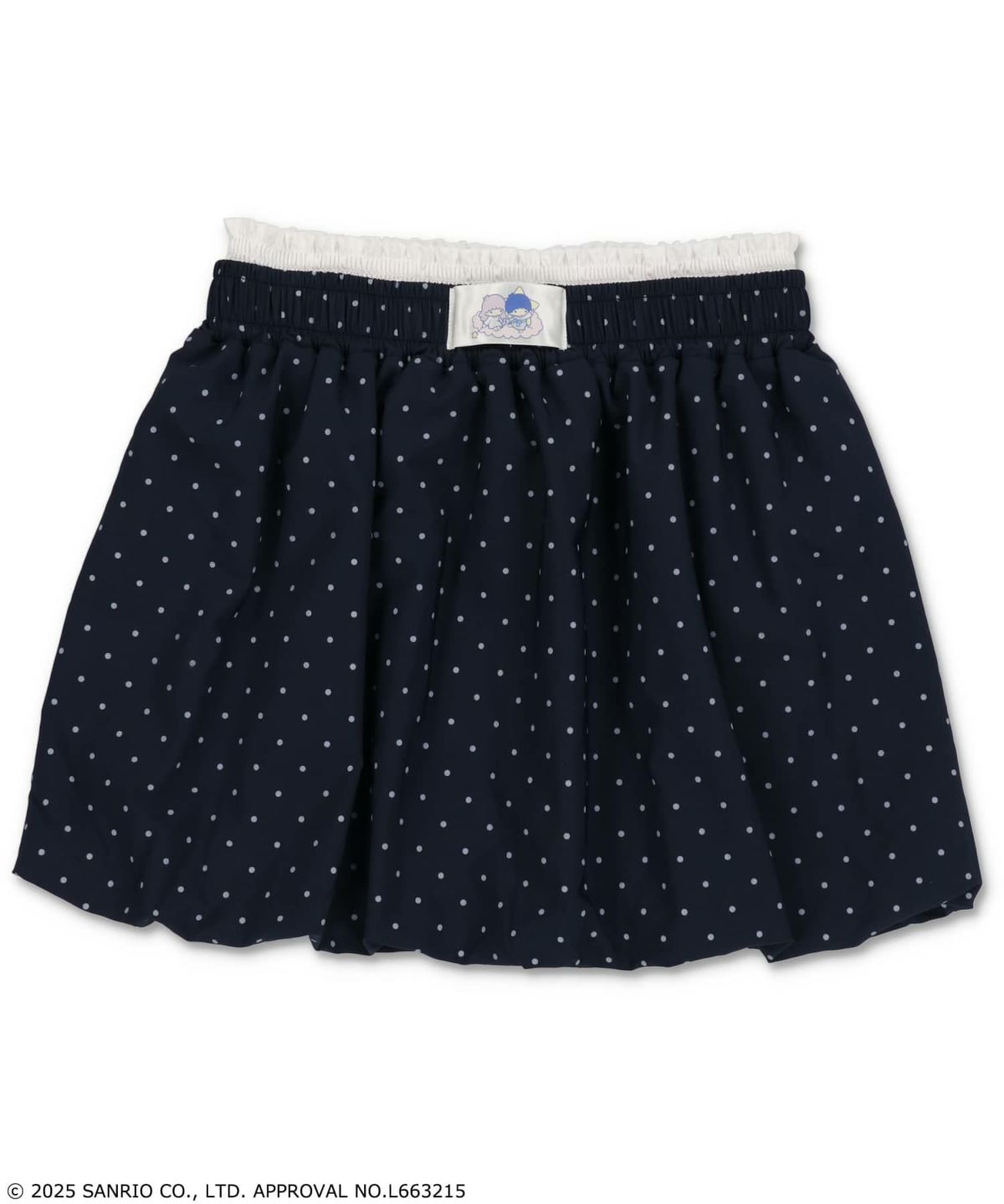 ドットxネイビー