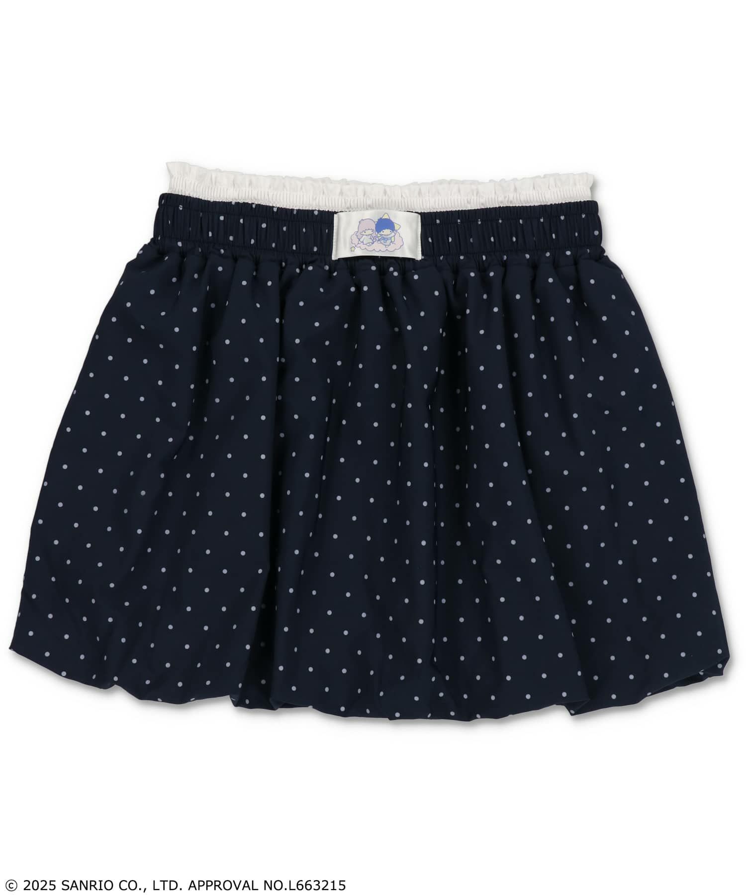 ドットxネイビー