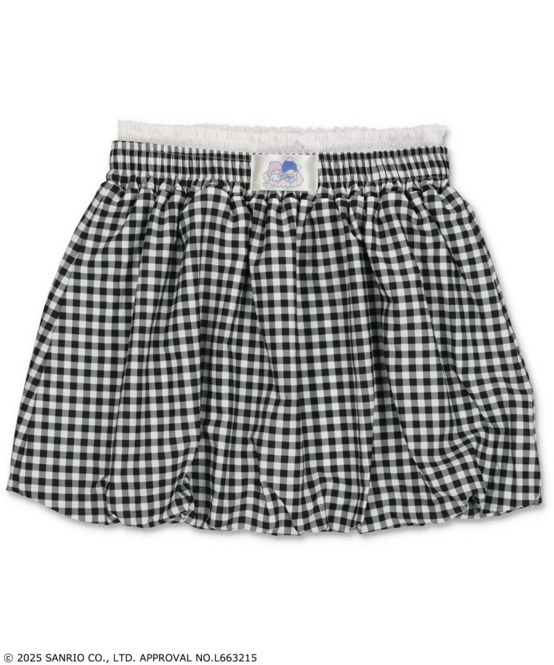 ギンガムチェックxブラック