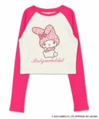 シュガーバニーズ スポーツTシャツ Babymetalclub マイメロディ シュガーバニーズ×SPINNS』ラグランT