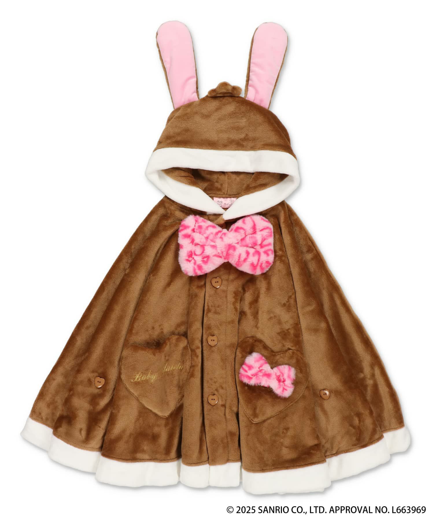 Babymetalclub マイメロディ シュガーバニーズ×SPINNS』ケープ