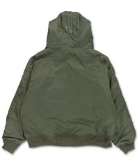 12%OFF】 短丈中綿N-2Bフライトジャケット/2WAY/フェイクファー/ユニ