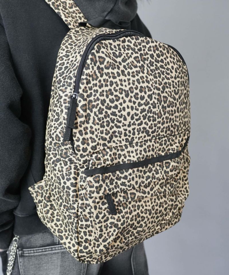 レオパード柄バックパック/ヒョウ柄/リュック/ユニセックス | SPINNS