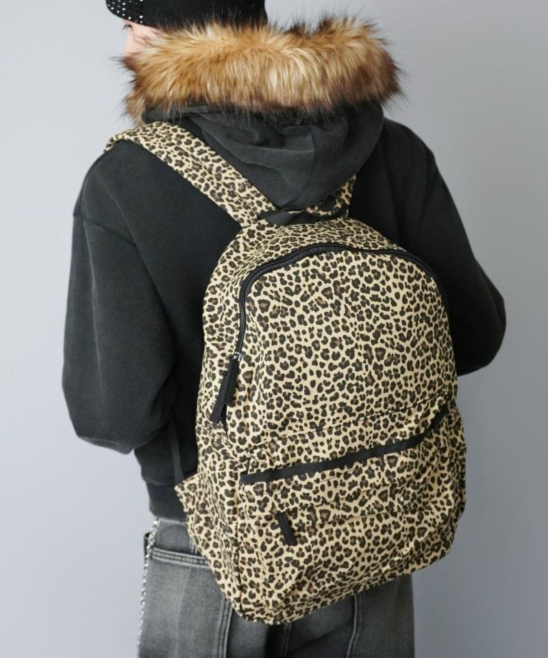 レオパード柄バックパック/ヒョウ柄/リュック/ユニセックス | SPINNS