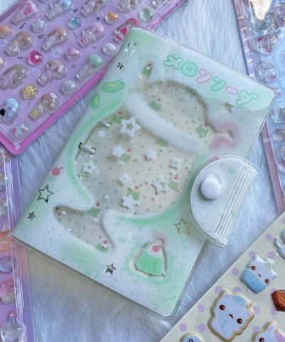 シール帳 完成品 シール付き おまけ付き メゾピアノ ぷくぷくあわわ