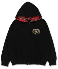 BIGジップパーカーレッド