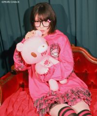 グルーミー×SPINNS 』 耳付きフリルZIPパーカー | SPINNS WEB STORE