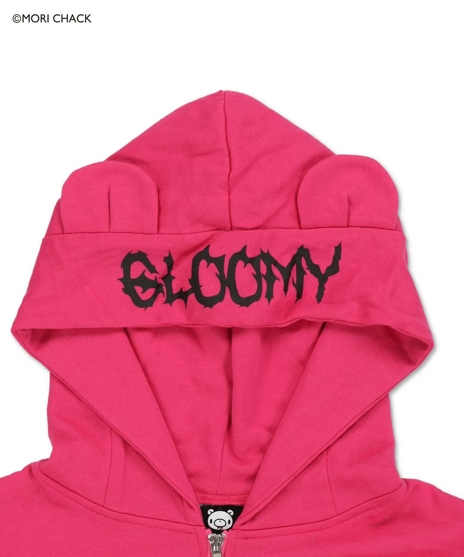 グルーミー×SPINNS 』 耳付きフリルZIPパーカー | SPINNS WEB STORE