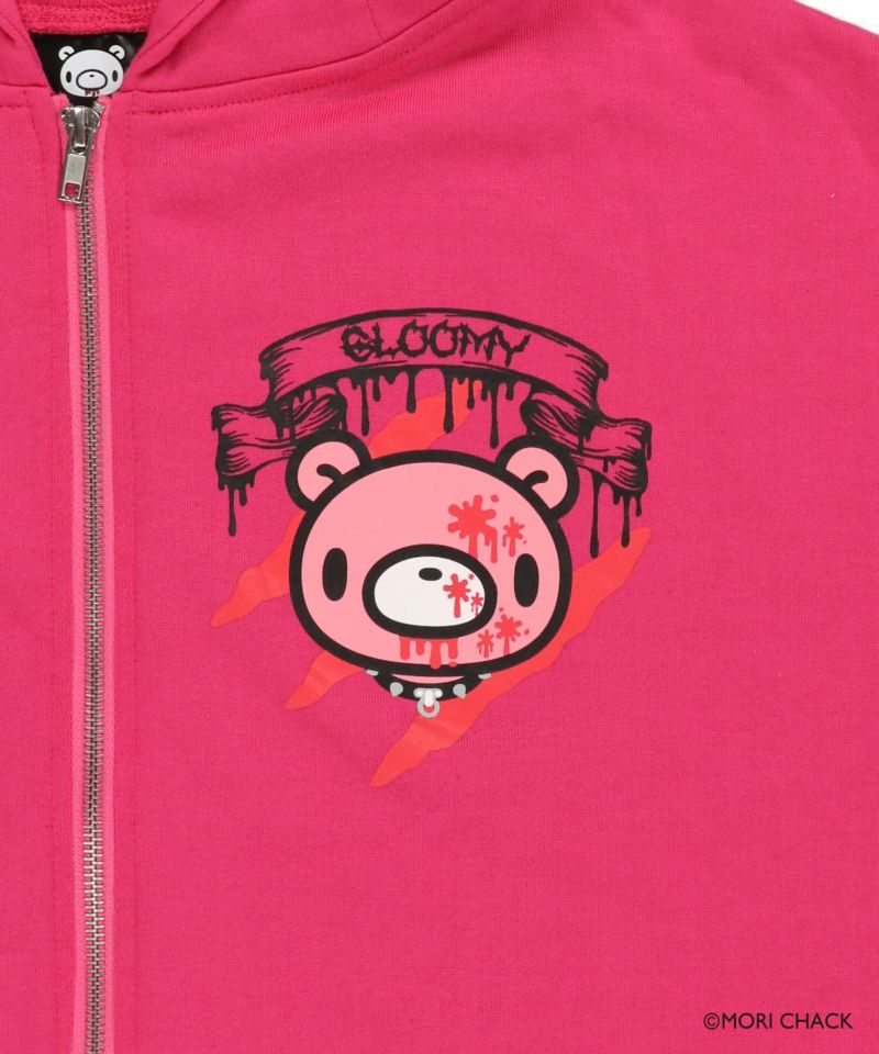 グルーミー×SPINNS 』 耳付きフリルZIPパーカー | SPINNS WEB STORE