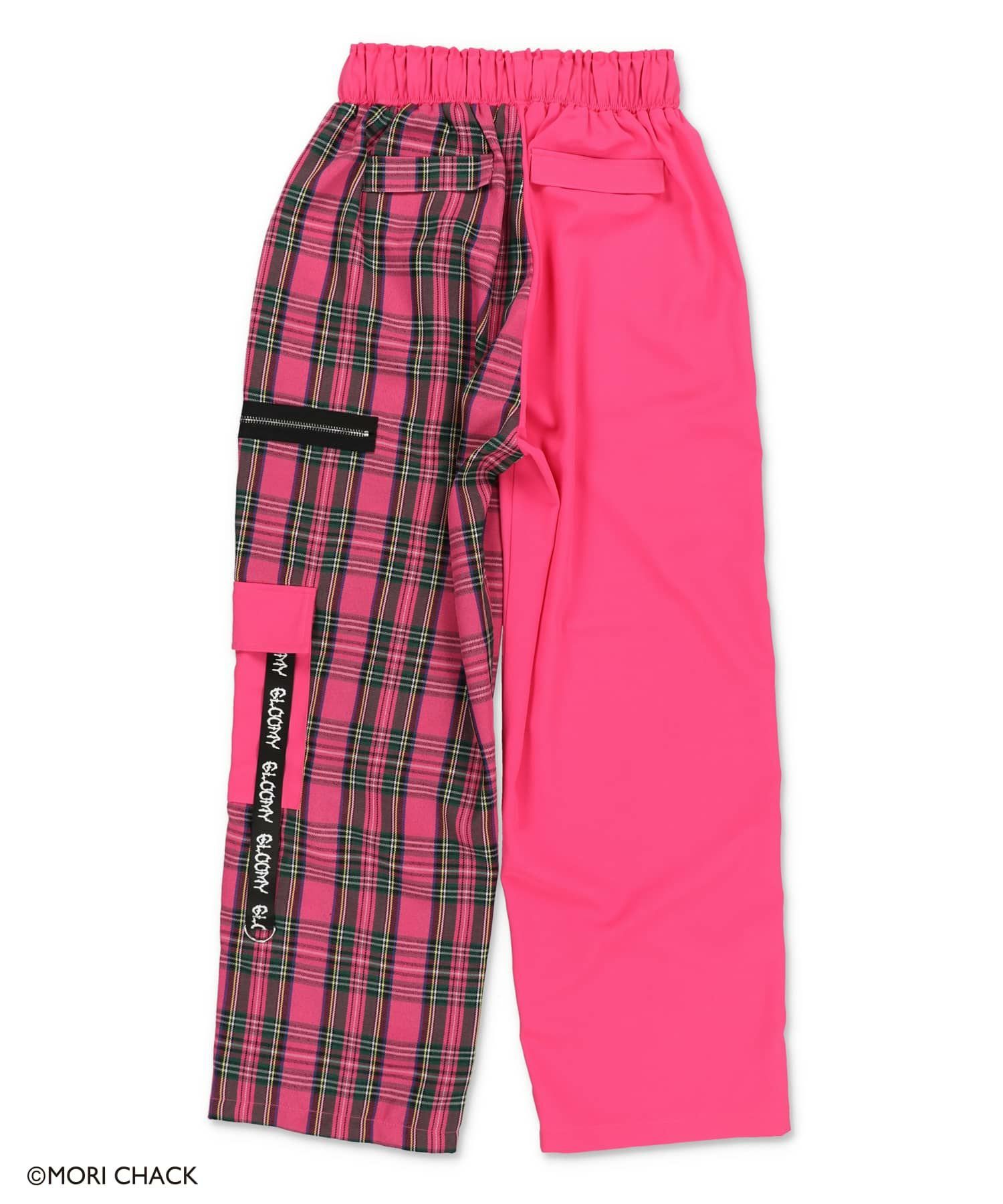 29%OFF】『グルーミー×SPINNS 』 バイカラーチェックパンツ | SPINNS