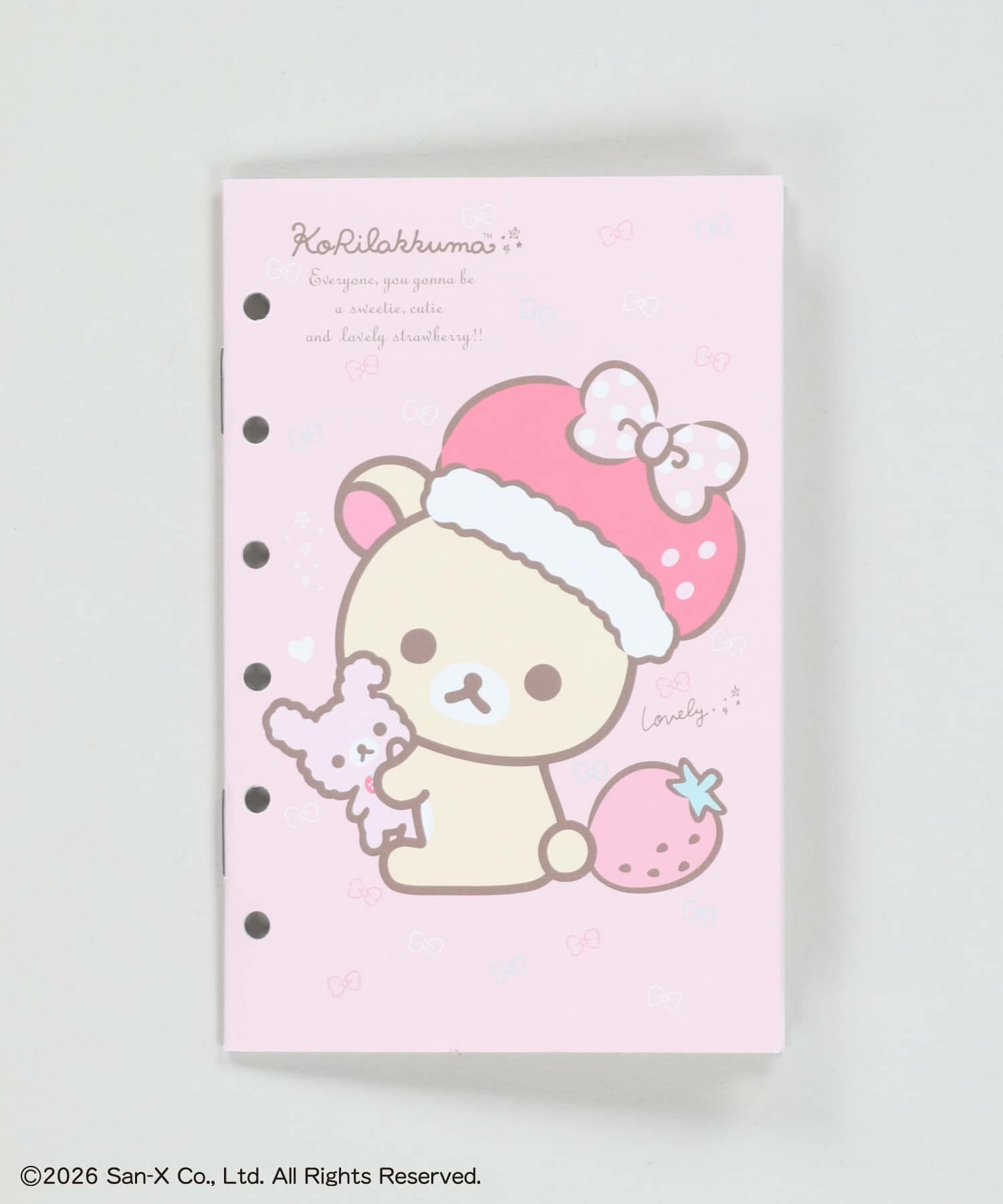 ♡新品♡コリラックマ 8点 SPINNS スピンズ スクールバッグ シール帳