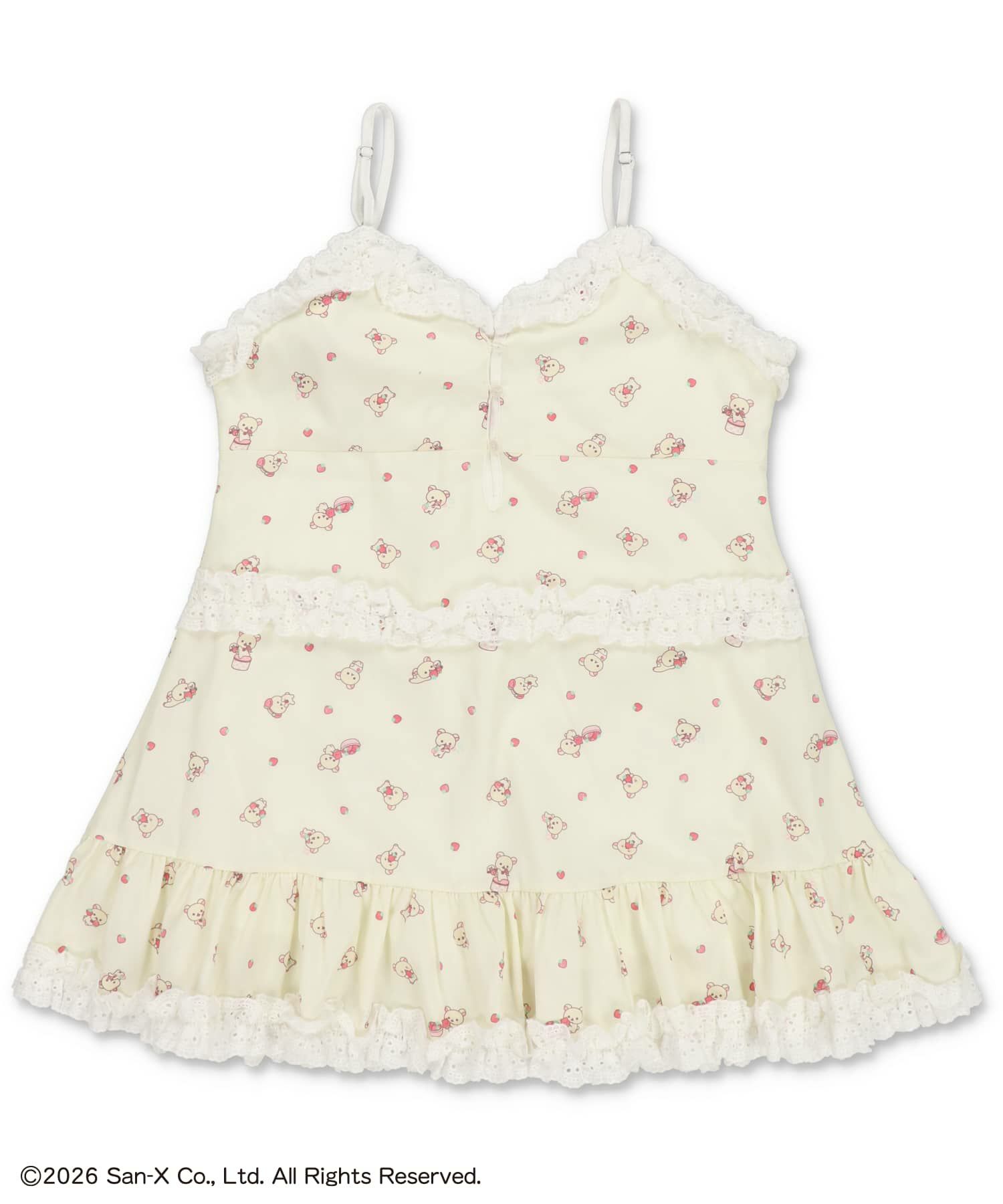 予約】『コリラックマ×SPINNS』 ドッキングフリルワンピ《4月中旬以降