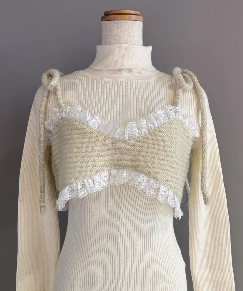 not Flawless』リボンニットビスチェ2 | SPINNS WEB STORE | SPINNS