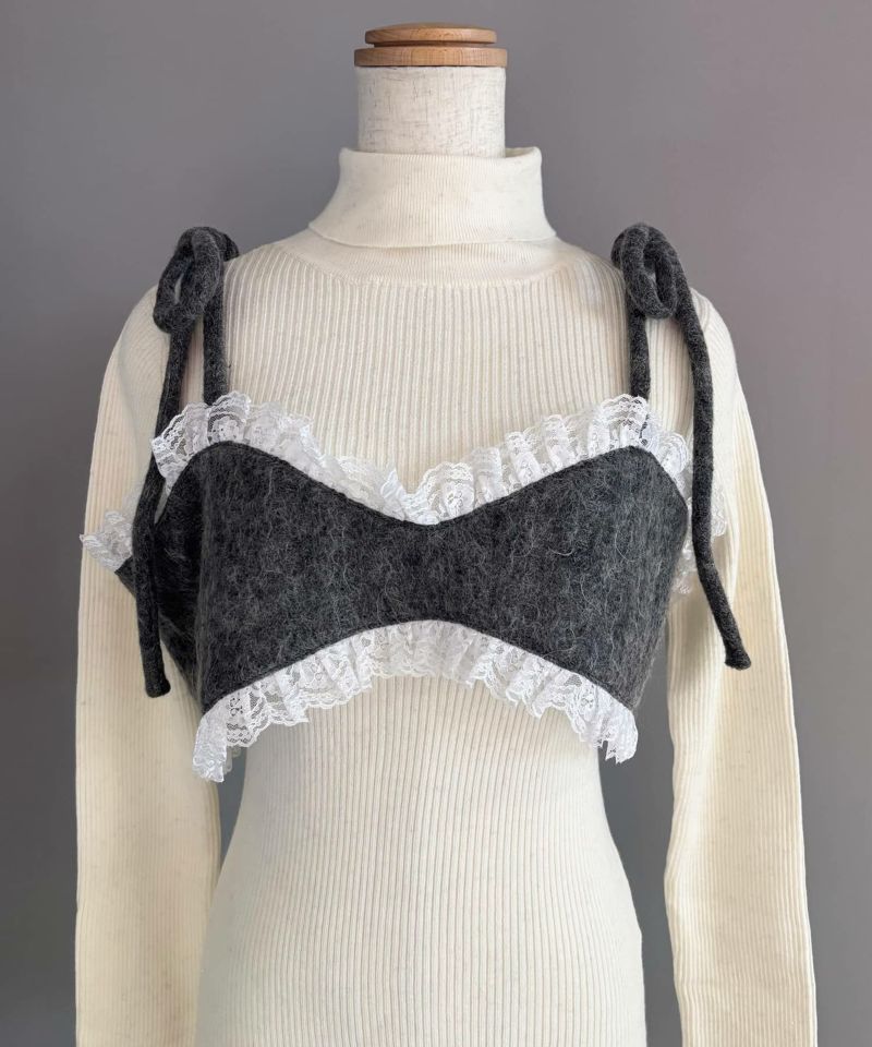 not Flawless リボンニットビスチェ not Flawless』リボンニットビスチェ3 | SPINNS WEB STORE | SPINNS