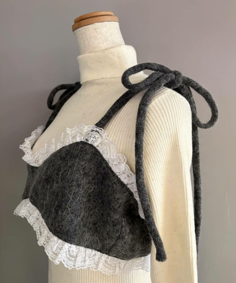 not Flawless』リボンニットビスチェ3 | SPINNS WEB STORE | SPINNS