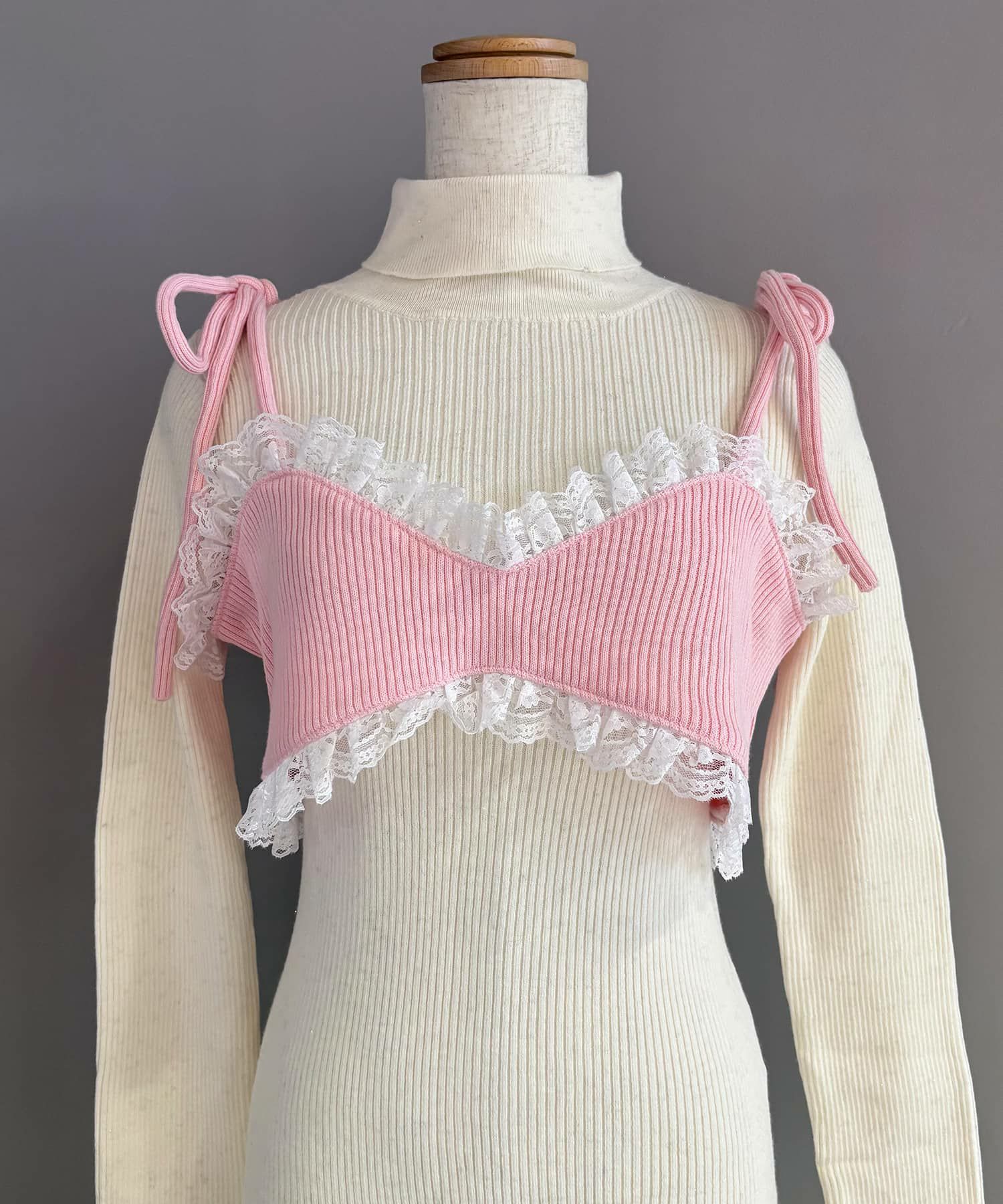 not Flawless リボンニットビスチェ not Flawless』リボンニットビスチェ4 | SPINNS WEB STORE | SPINNS