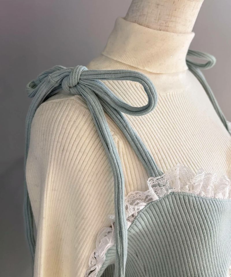 not Flawless』リボンニットビスチェ5 | SPINNS WEB STORE | SPINNS