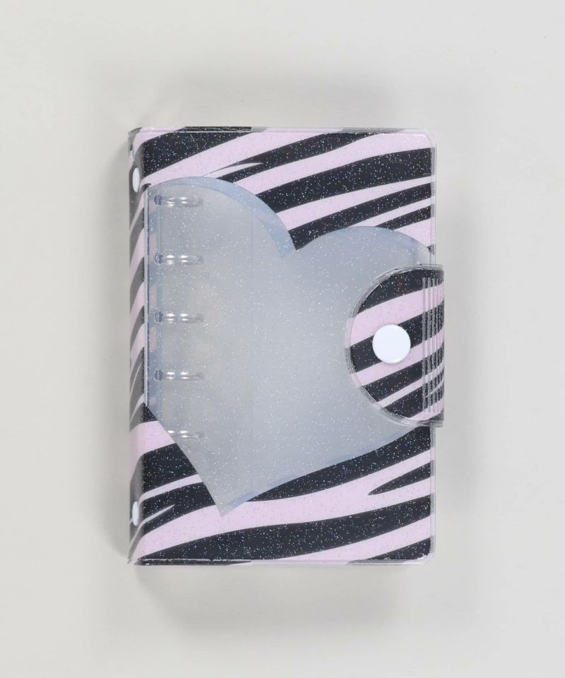 ≪MERING/メリング≫クリア6穴バインダー/台紙付きシール帳/ギャル