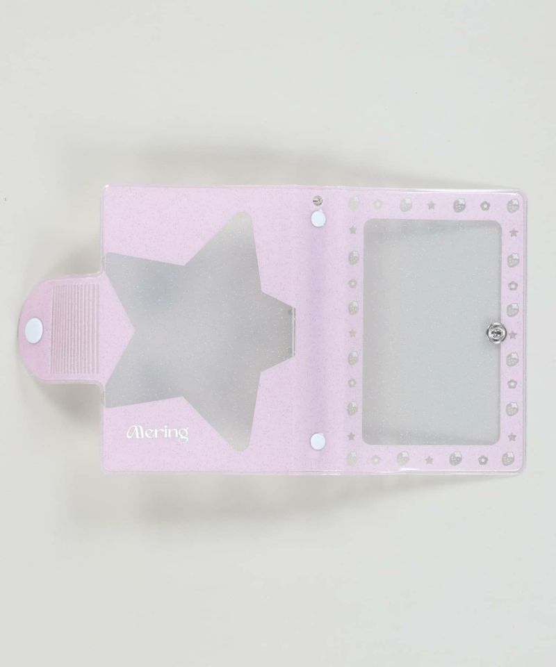 ≪MERING/メリング≫クリア6穴バインダー/台紙付きシール帳