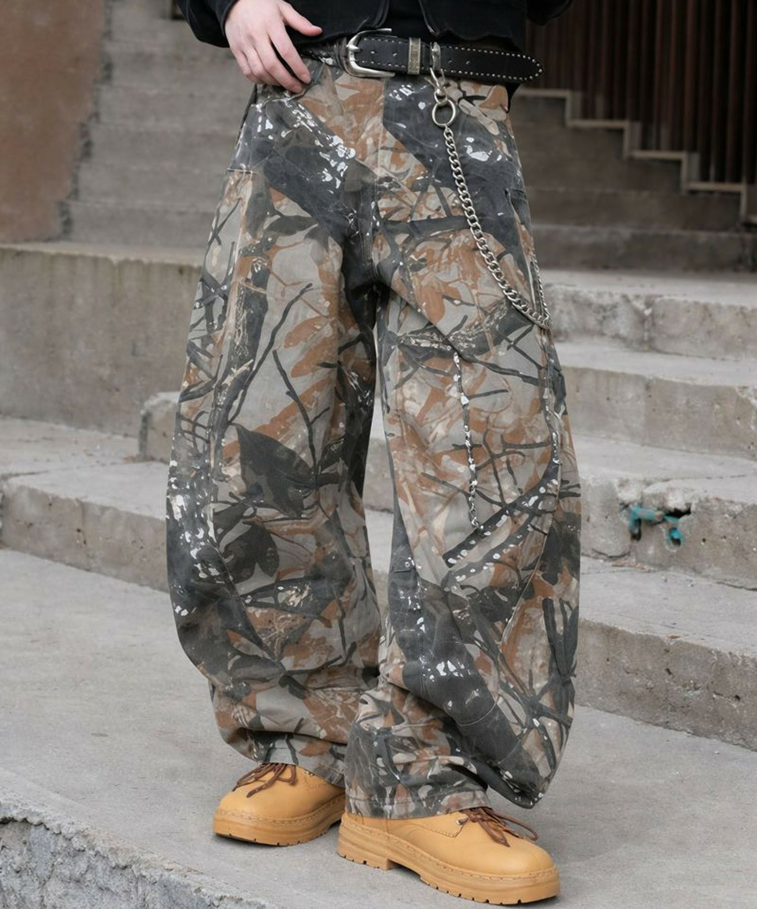 23%OFF】短丈カモフラージュ柄アクティブジャケット/ダブルジップ