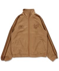 ベージュxブラウン