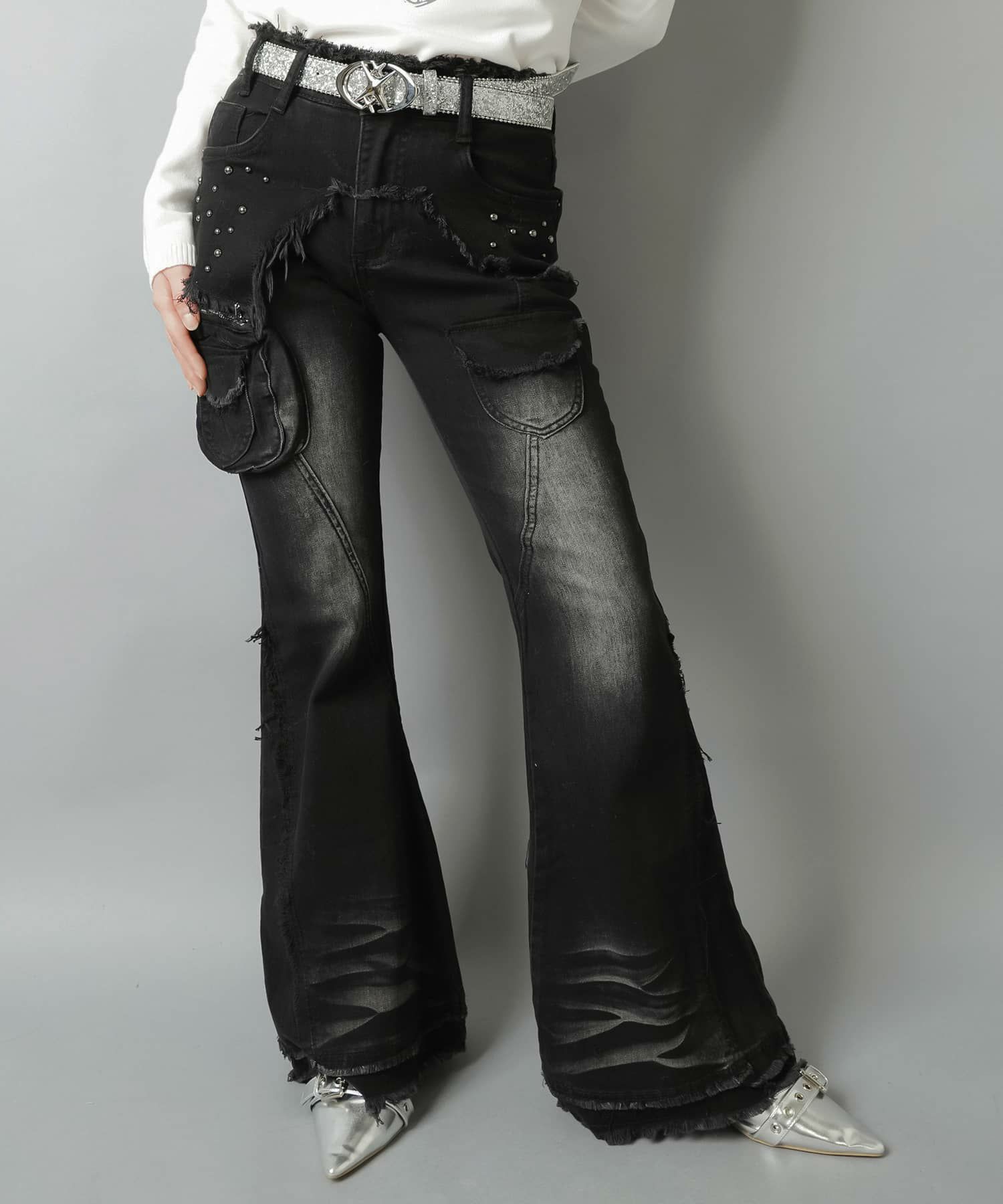 累計販売1万本突破!! ≪バレルシルエットパンツ≫XS,S,M展開/デニム