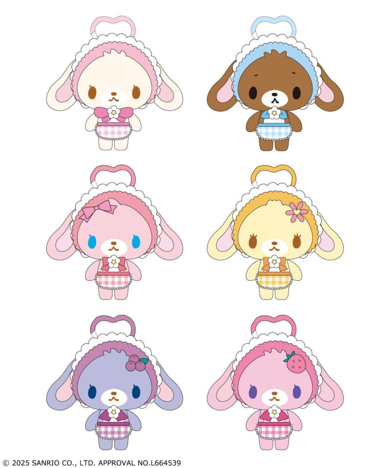 シュガーバニーズ カラビナ しろうさ くろうさ セット シュガーバニーズ カラビナ しろうさ くろうさ セット シュガー