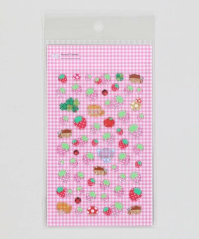 受注販売】『シュガーバニーズ』ぷくぷくシール＜メール便対応