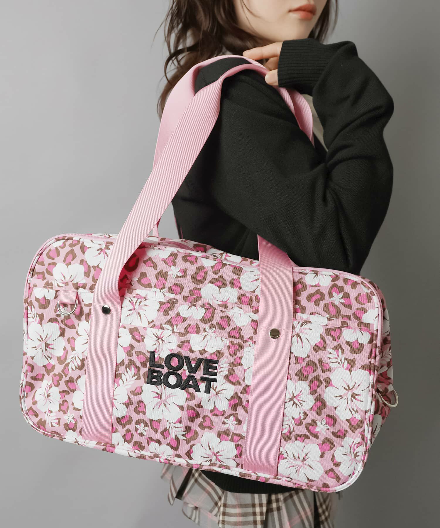 ≪LOVE BOAT/ラブボート≫ヒョウ柄スクールバッグ/レオパード