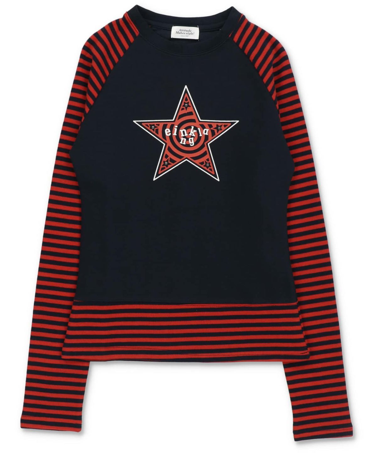 ネイビーxレッド