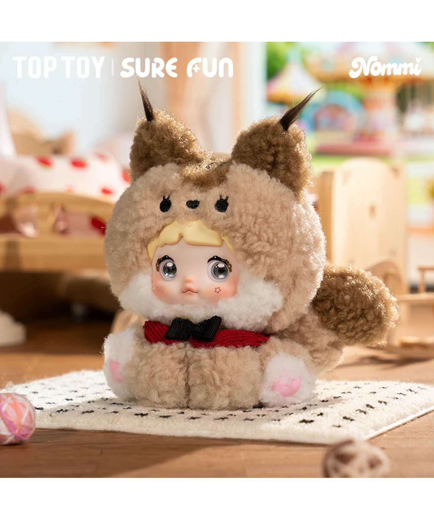≪TOPTOY×Nommi/ノミ≫ぬいぐるみキーホルダー/ブラインドボックス