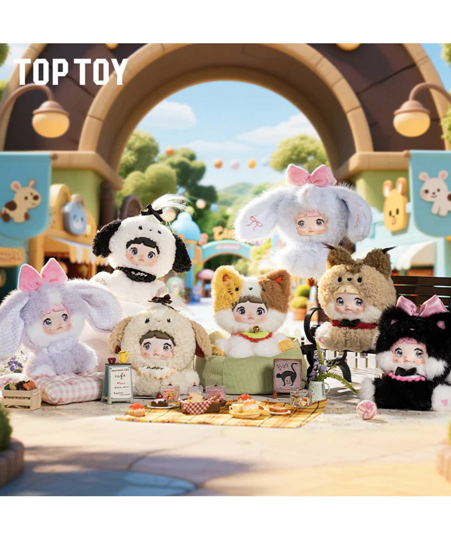 ≪TOPTOY×Nommi/ノミ≫ぬいぐるみキーホルダー/ブラインドボックス