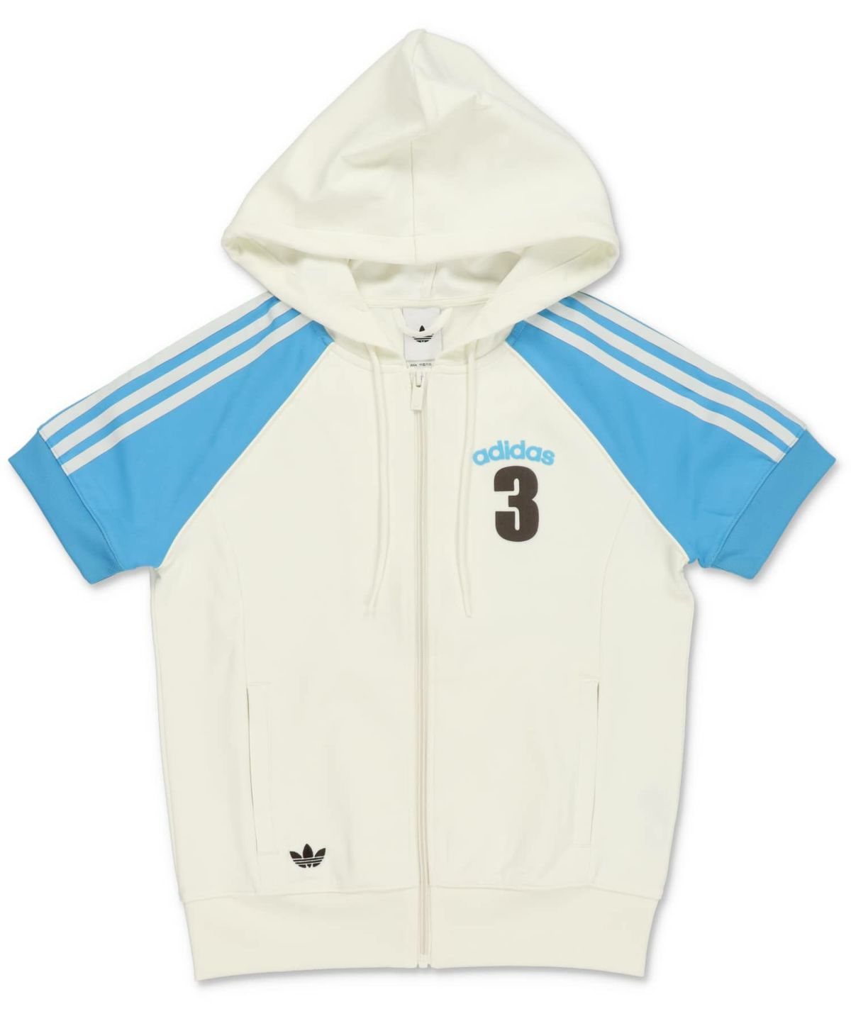 オフホワイトxブルー