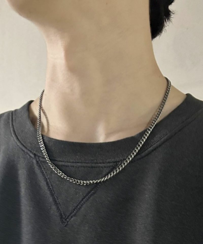 シルバーチェーンネックレス/50cm | SPINNS WEB STORE | SPINNS