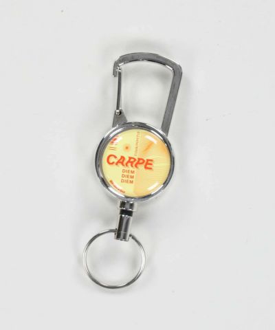 30%OFF】伸びるって便利/メタルリールキーホルダー | SPINNS WEB