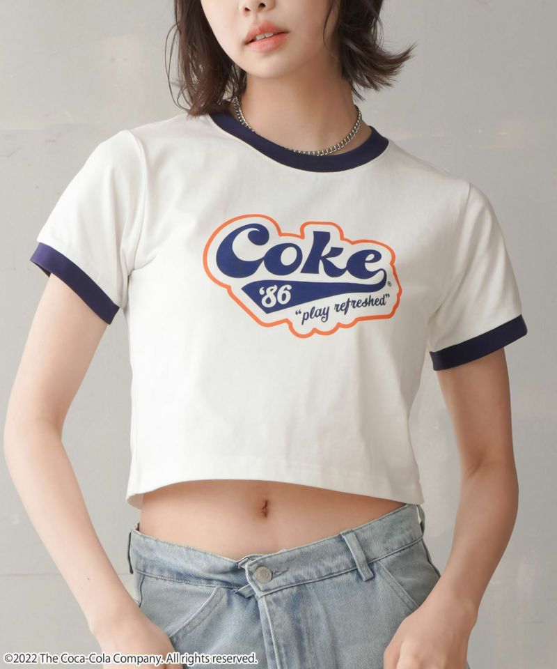 Coca-Cola/コカ・コーラ】ショートリンガーTシャツ | SPINNS WEB STORE | SPINNS (スピンズ) 公式通販