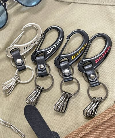 ≪Dickies/ディッキーズ≫ロゴカラビナキーホルダー＜メール便対応＞