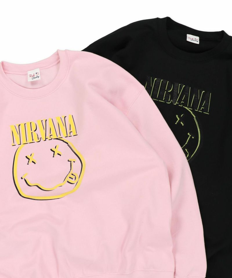 24%OFF】【NIRVANA/ニルヴァーナ】ロゴスウェット/スマイル | SPINNS