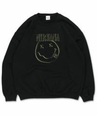 24%OFF】【NIRVANA/ニルヴァーナ】ロゴスウェット/スマイル | SPINNS