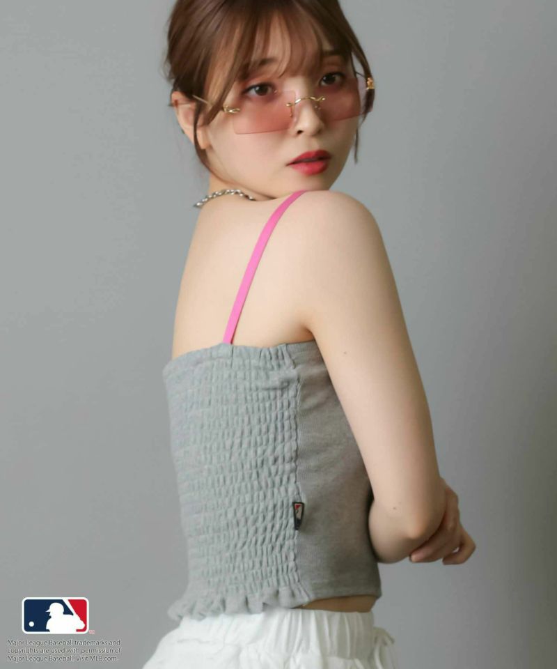 ≪MLB/メジャーリーグベースボール≫カップ付きベアトップ
