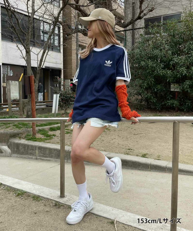 ≪adidas/アディダス≫クラシックス スリーストライプスTシャツ