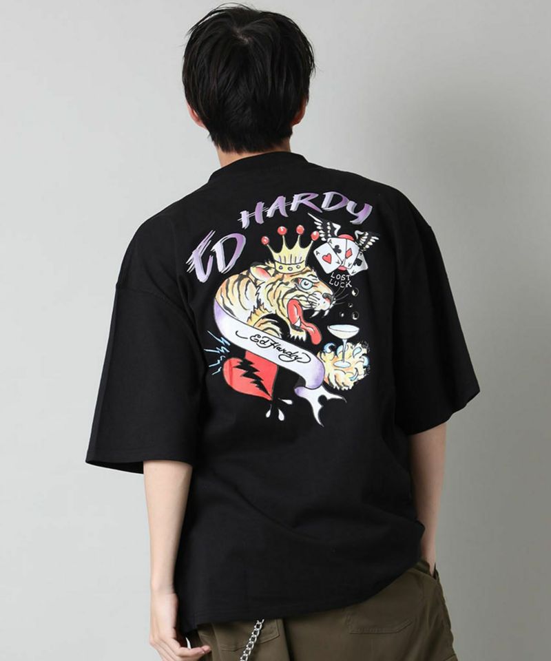 75%OFF】【Ed Hardy/エドハーディー】半袖Tシャツ/TIGER | SPINNS WEB