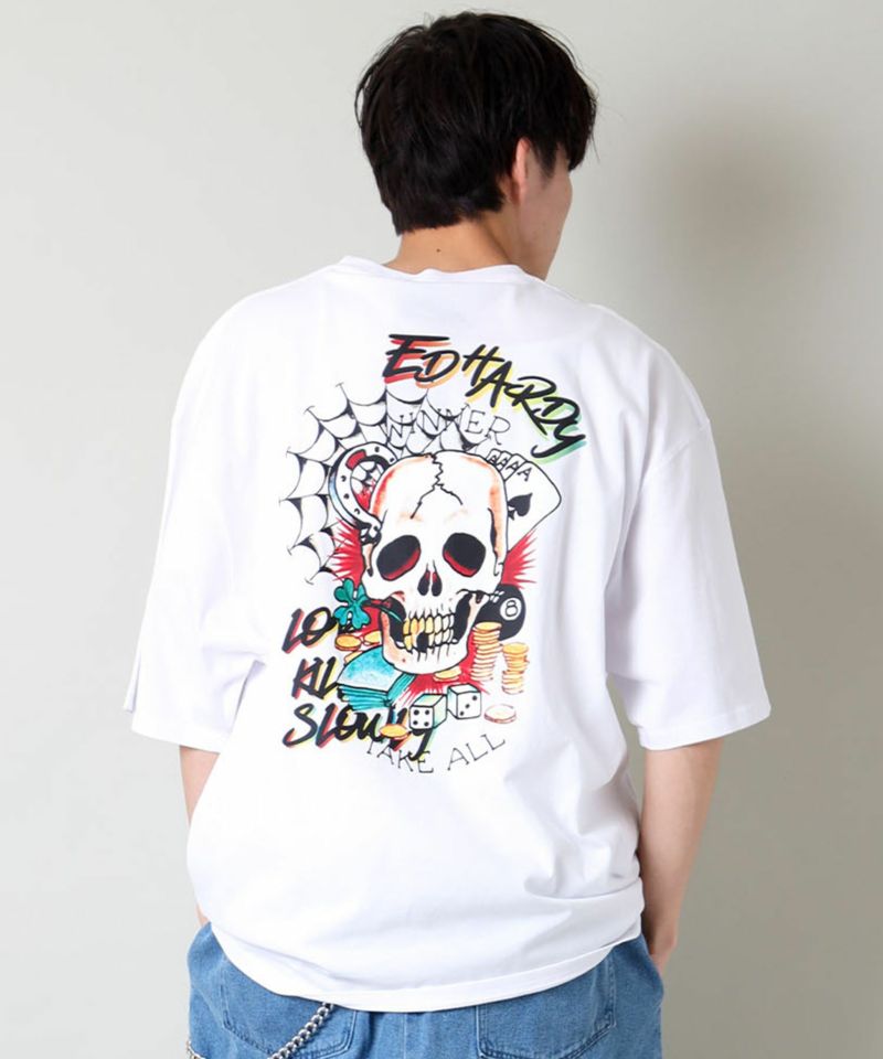 y2k Ed Hardy エドハーディー パンツ スカル skull 骸骨 - その他