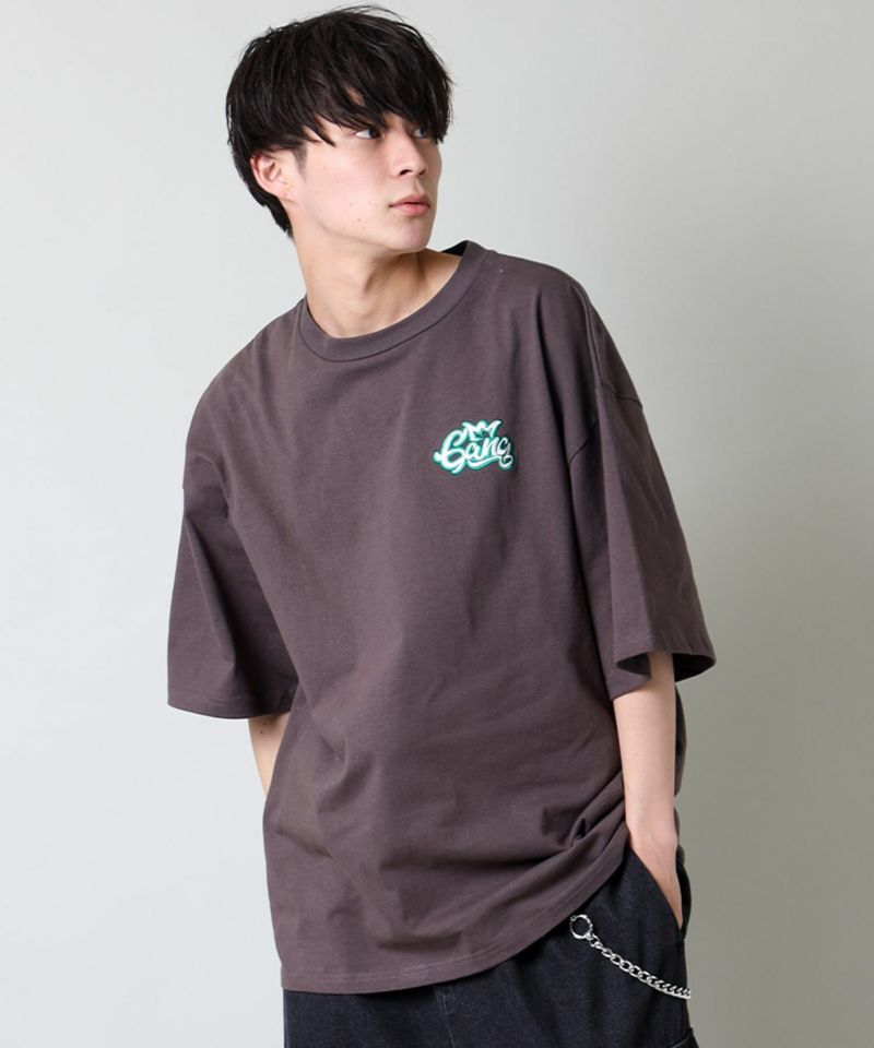 85%OFF】【さりげなストリート】ワンポイントロゴTシャツ/GANG