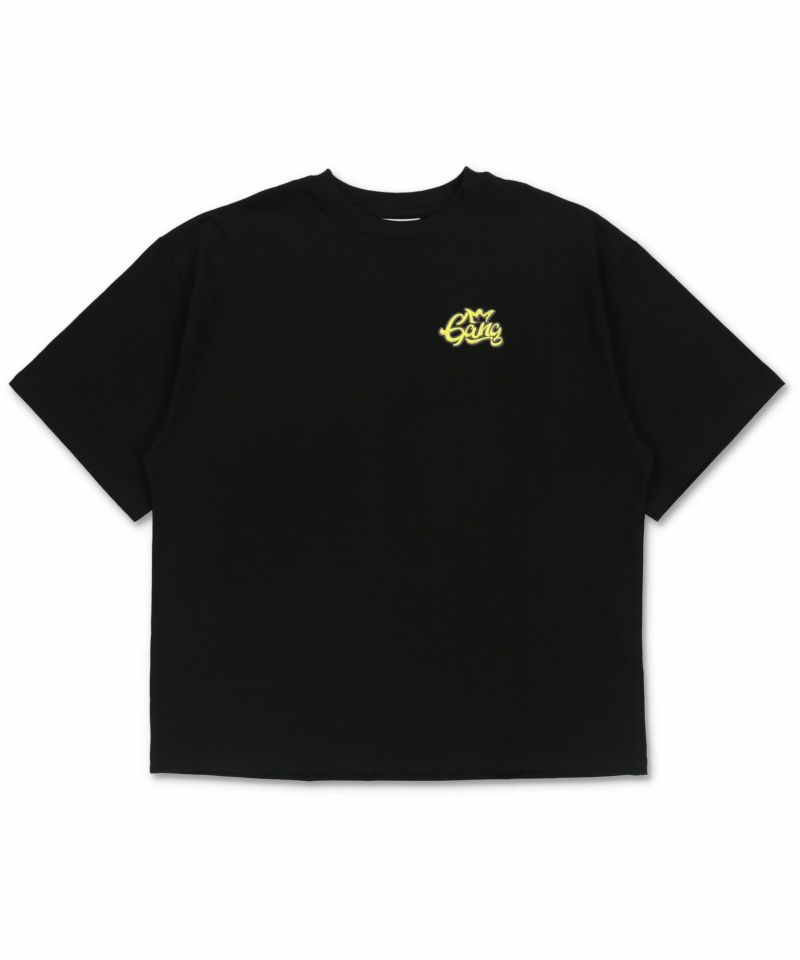 85%OFF】【さりげなストリート】ワンポイントロゴTシャツ/GANG